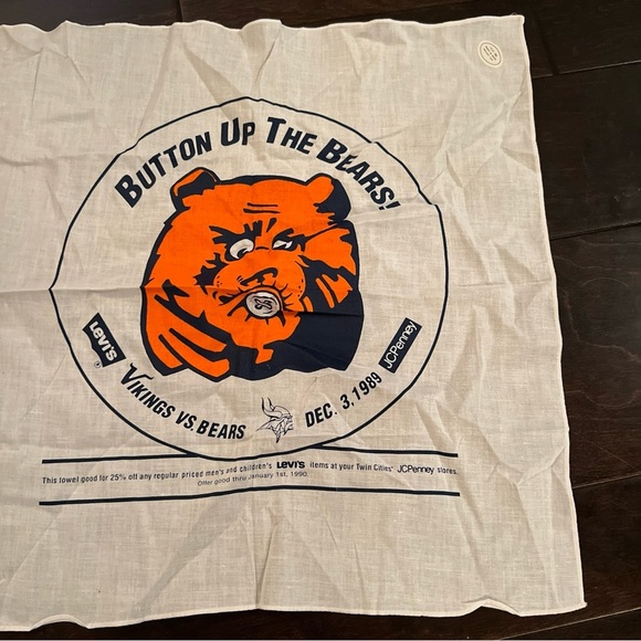 Vikings Vs Bear Dec 3., 1989 game day Hanke - Picture 5 of 5